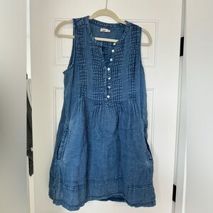 Fatherly Brand Isha Dress in Indigo